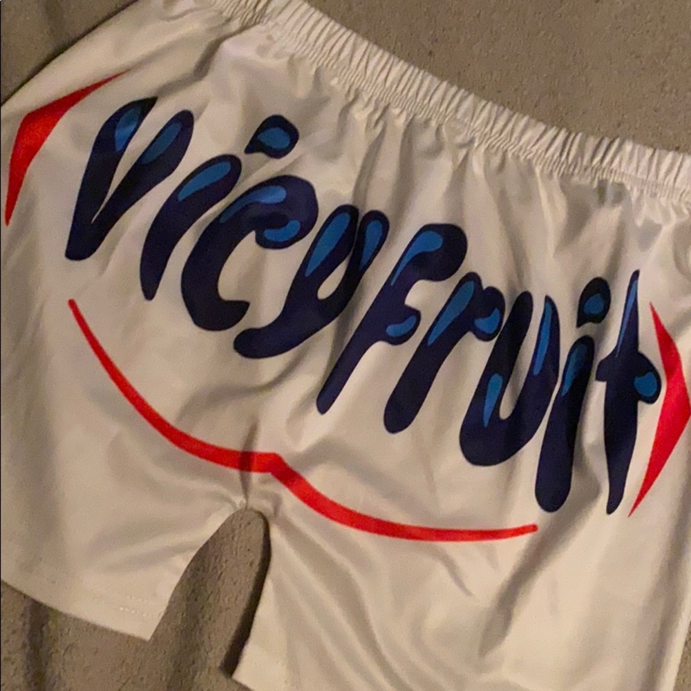 White spandex